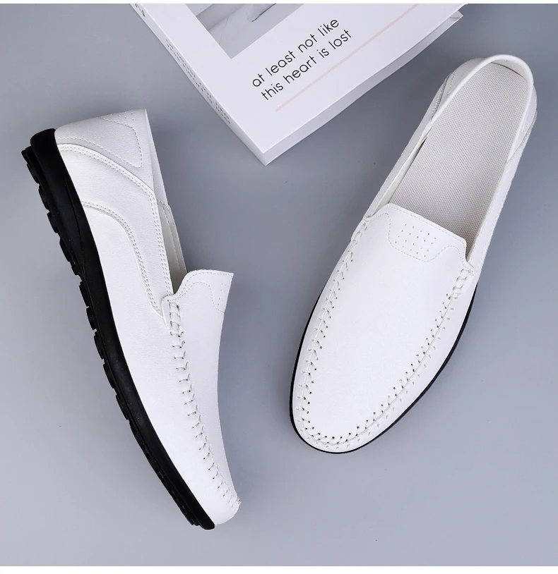 ENZO | Pu Leather Italian Loafers Men-1