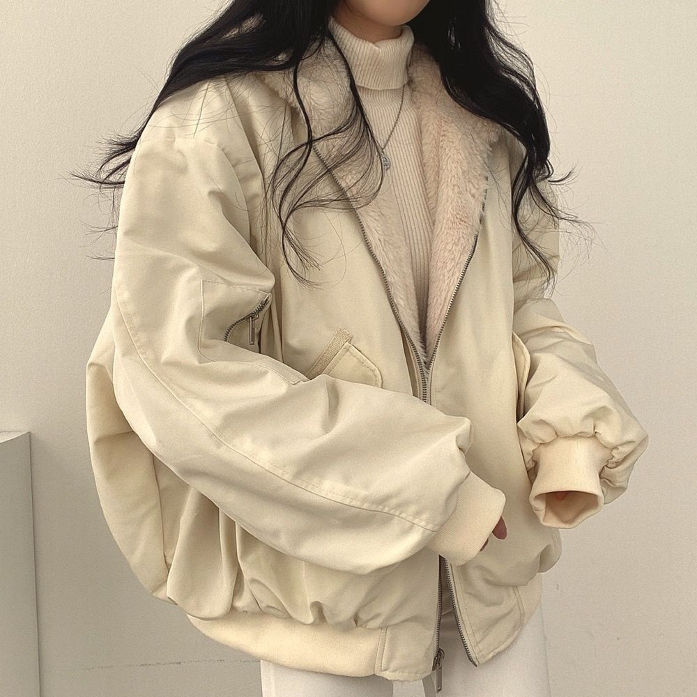 JACKY | Double-sided Wearable Jacket Fleece 8