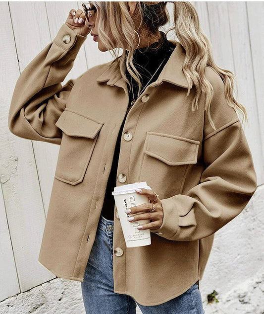 Jane | Stylish & Functional Oversized Pocket Jacket 0