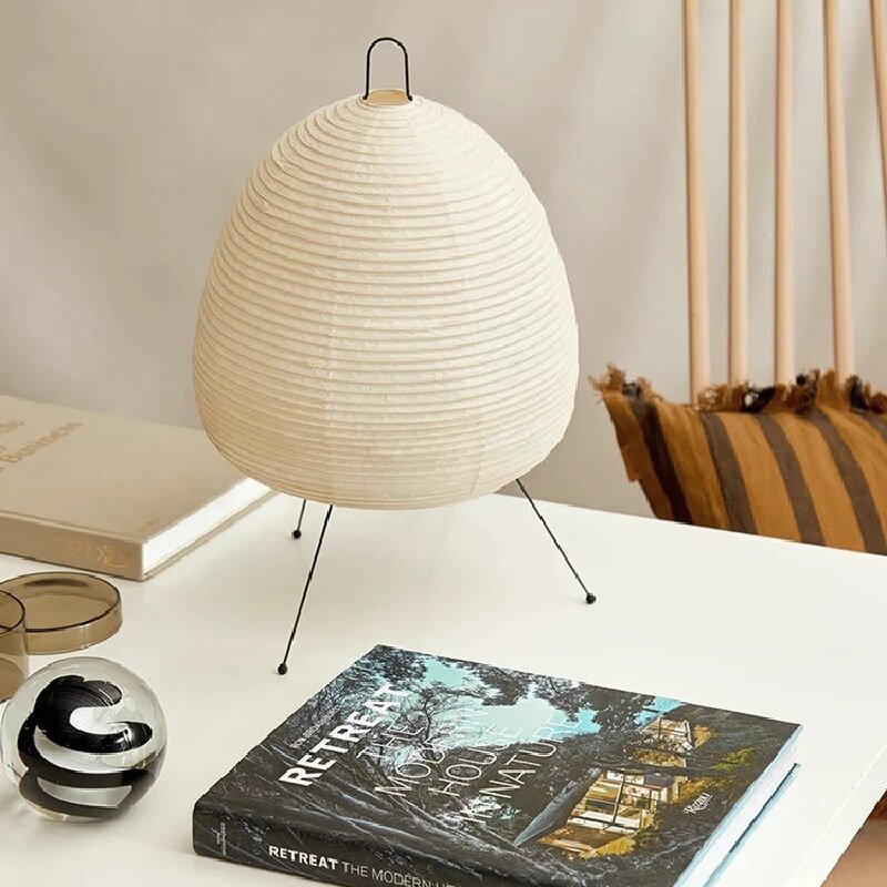 Japanese rice paper lamp 3