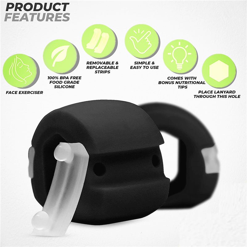 Jawline Sculptor - Facial Exerciser for Face Slimming & Defined Features-5