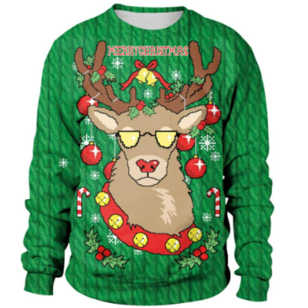 Jurana | Festive Knit Christmas Sweater Unisex | Oversized 3