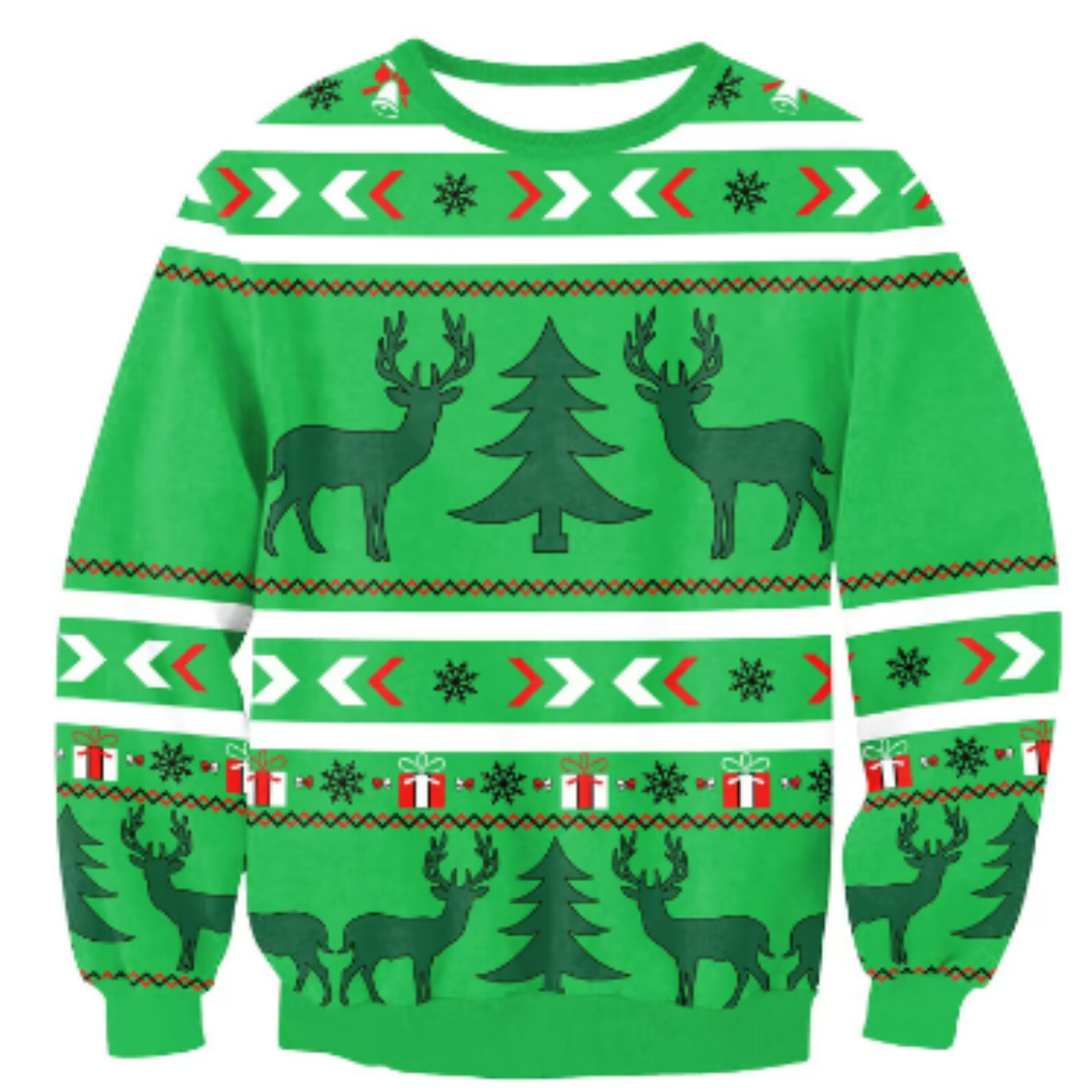 Jurana | Festive Knit Christmas Sweater Unisex | Oversized 4