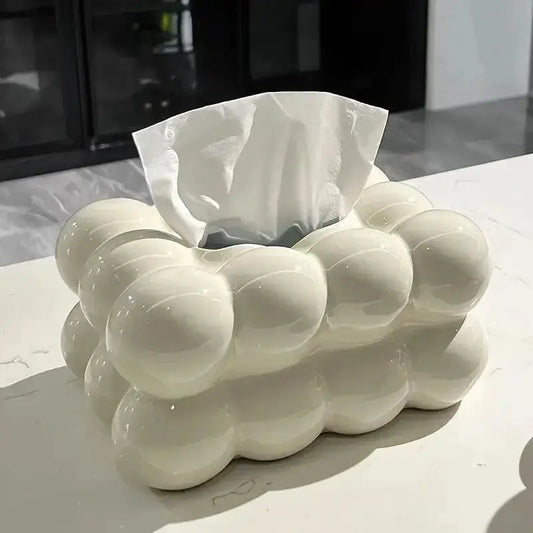 GraceBox - Elegant Ceramic Tissue Holder-1