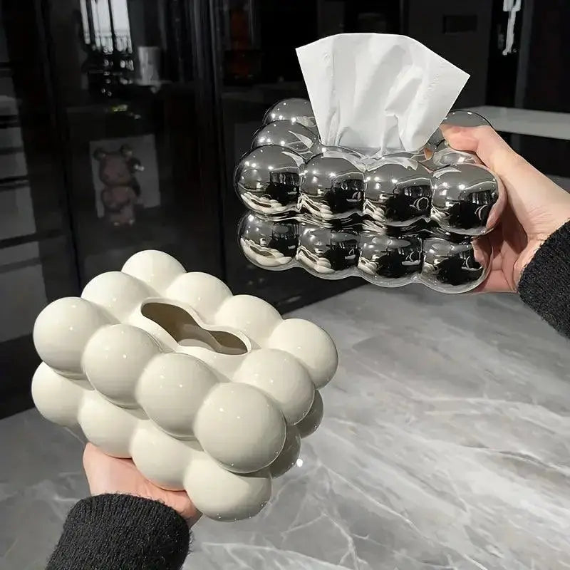 GraceBox - Elegant Ceramic Tissue Holder-4