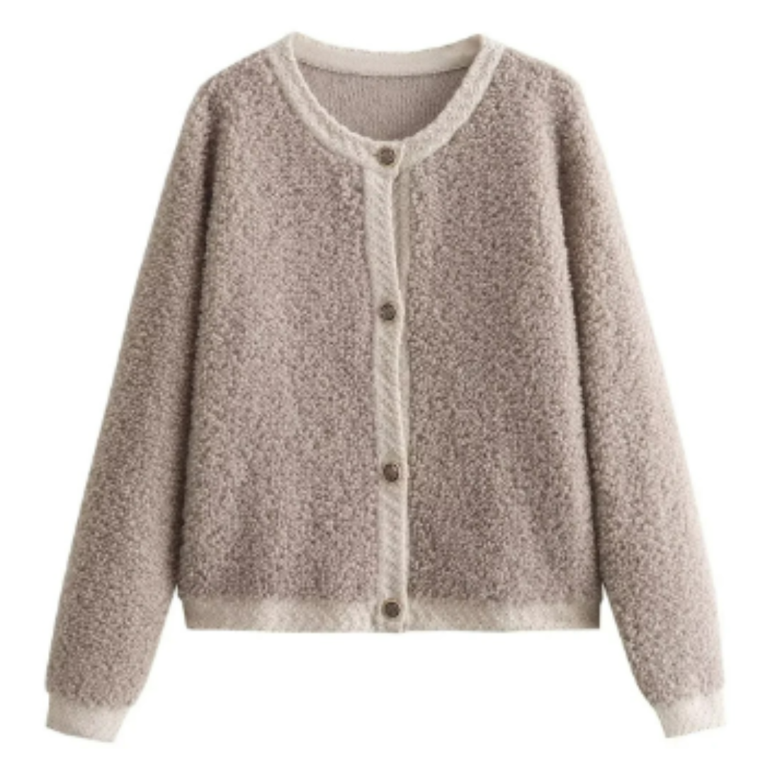 Lightweight, warm women's cardigan | Long sleeve 0