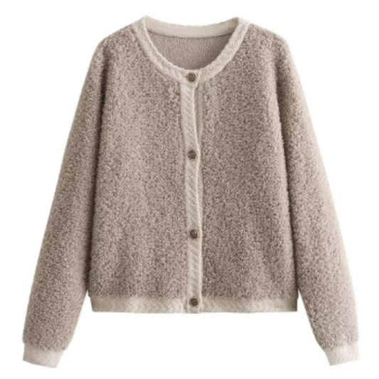 Lightweight, warm women's cardigan | Long sleeve 0