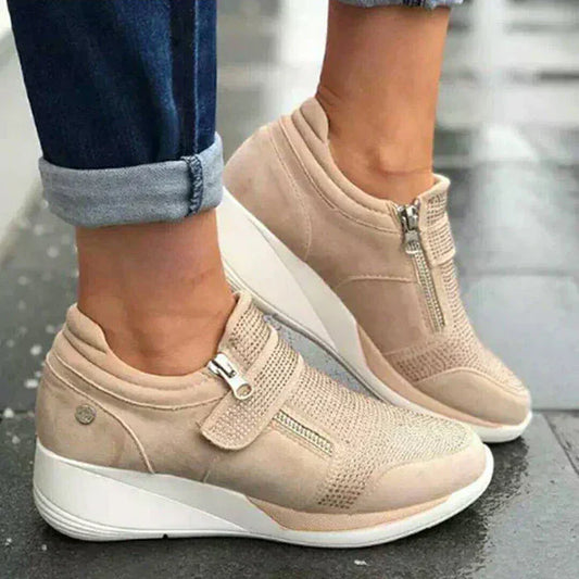 LINDA | Ortho Sneakers With Easy Closure-1