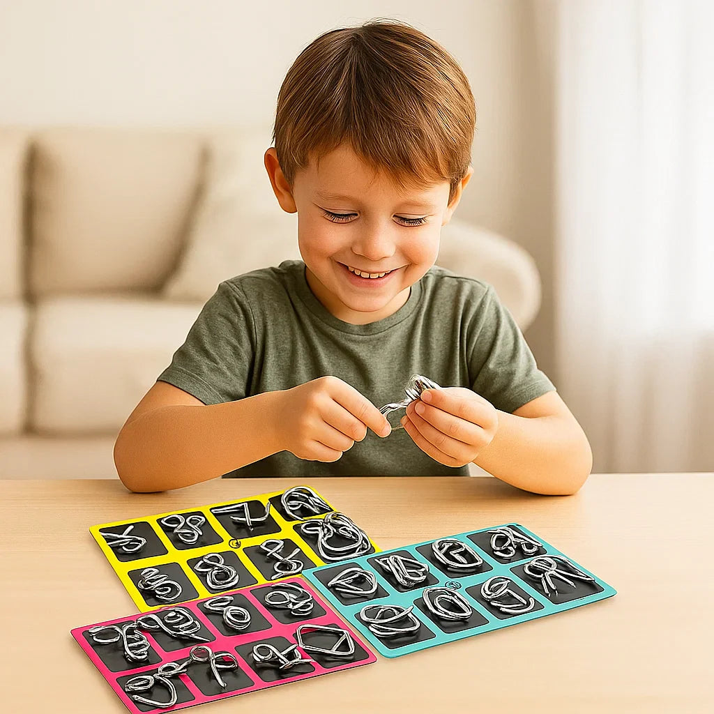LogicCraft | Creative Metal Puzzle Toy for Cognitive Skill Building 1
