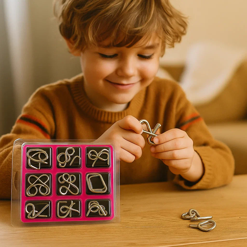 LogicCraft | Creative Metal Puzzle Toy for Cognitive Skill Building 6