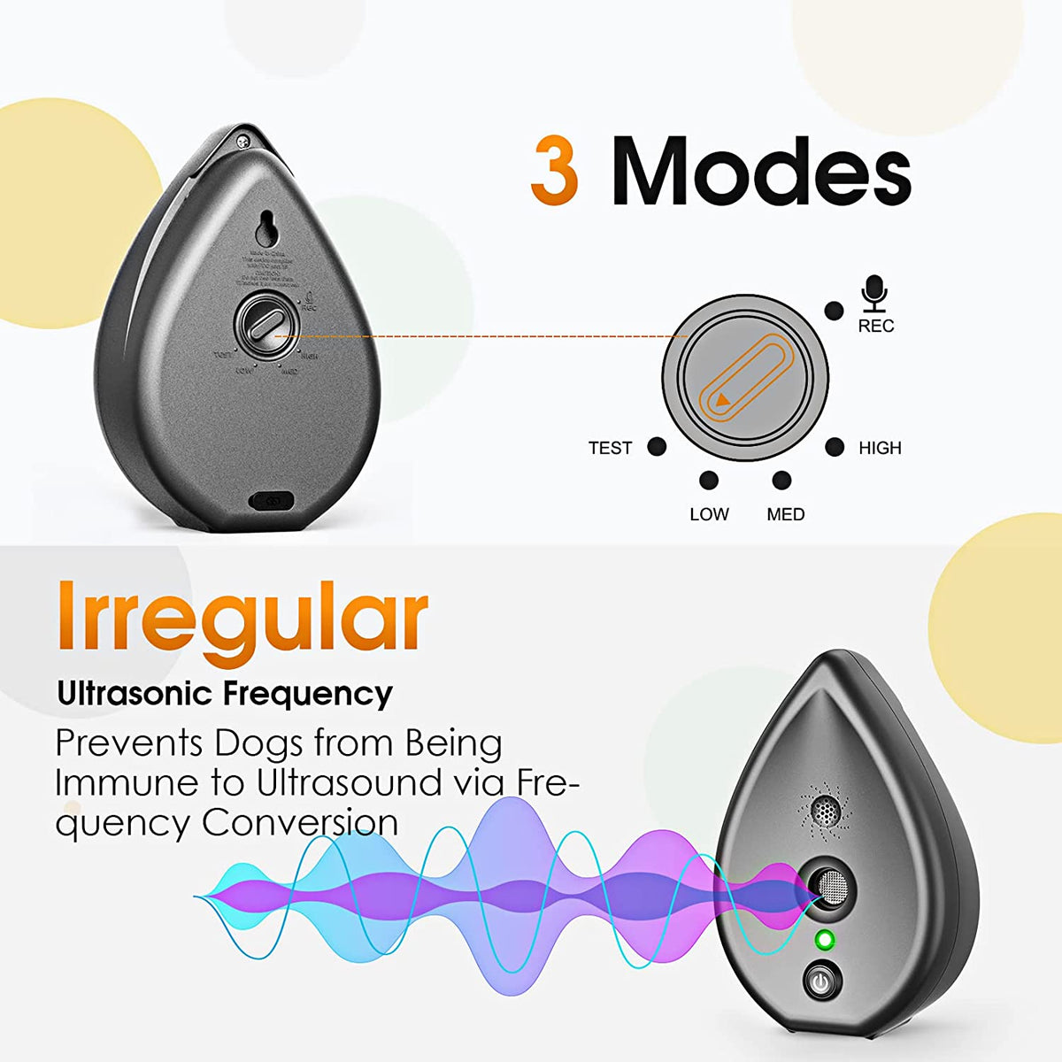 Long-Range Ultrasonic Anti-Barking Device Stopper 2