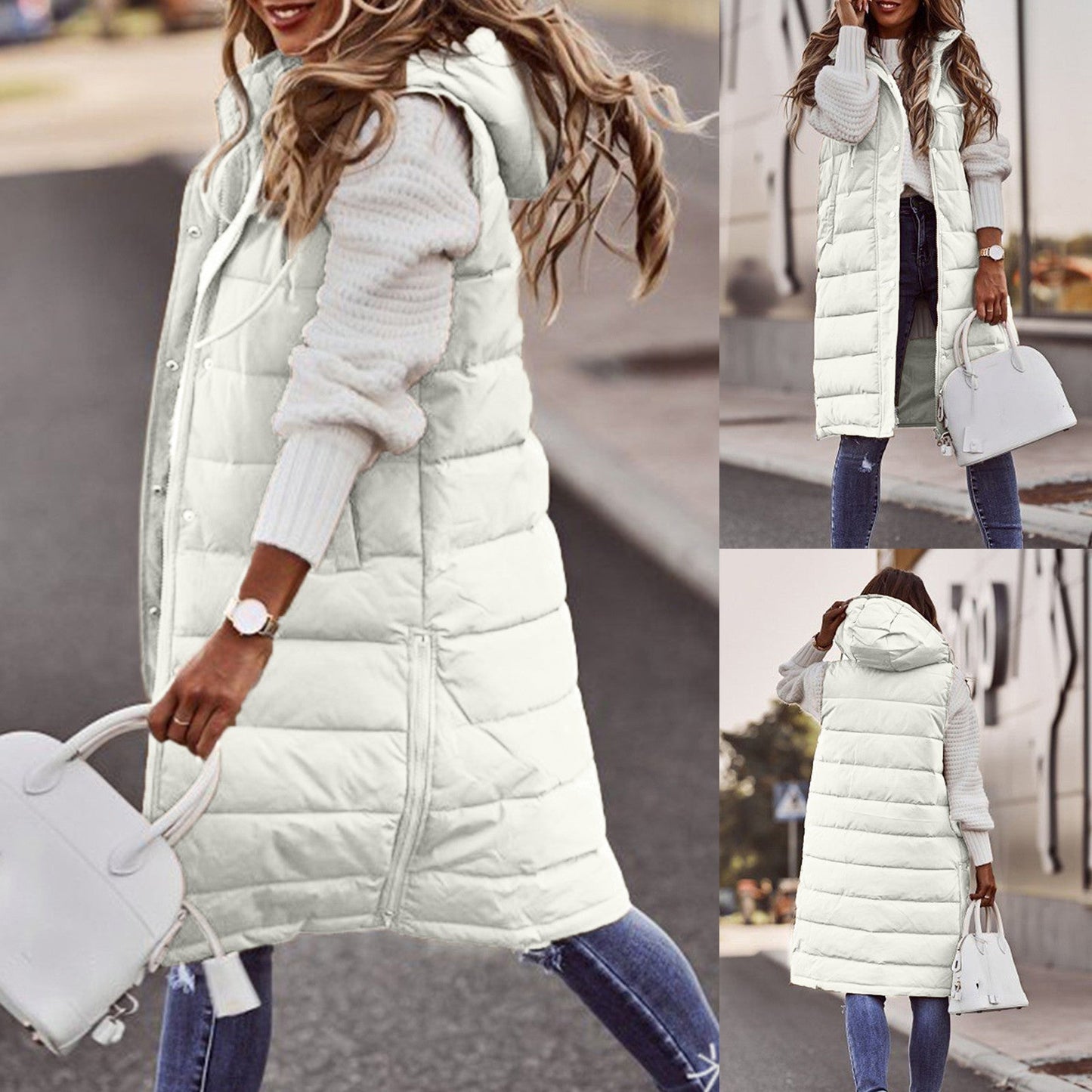 Long vest for women | Winter 2