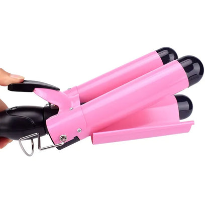 LuxeCurl - Triple Barrel Hair Styler Wand 3