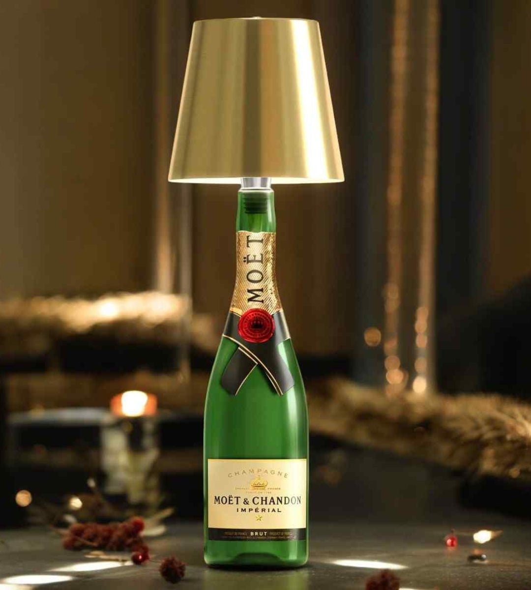 Luxurious LED bottle lamp 4