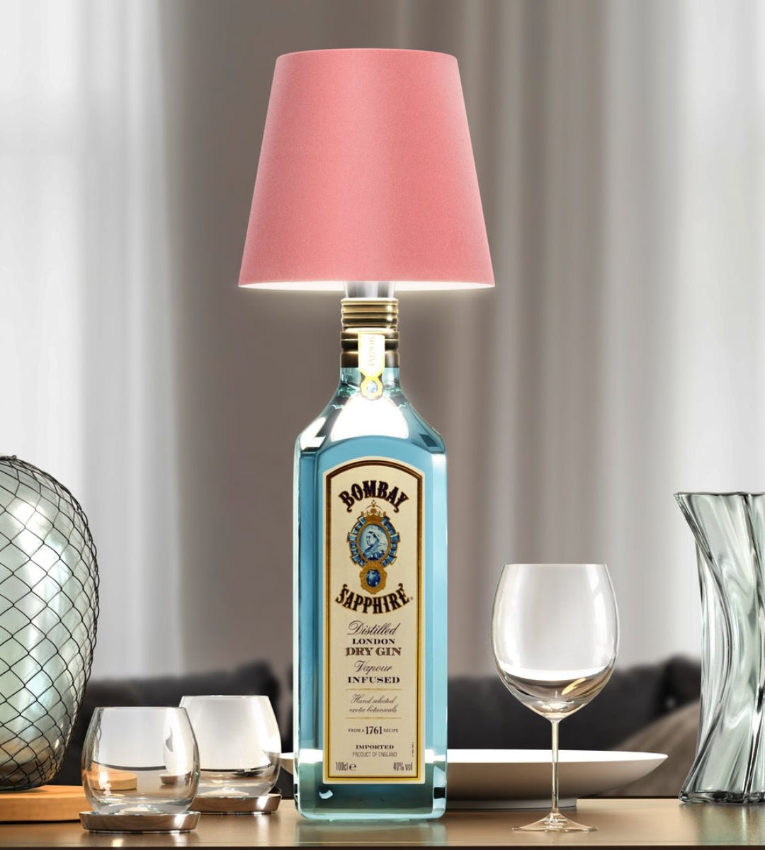 Luxurious LED bottle lamp 7