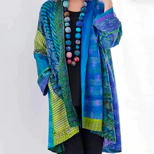 Macy | Women's Long Colorful Cardigan | Stylish 0
