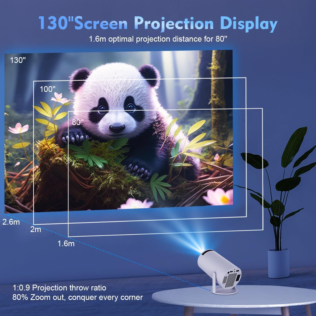 Magcubic Mini Projector 4K - Your Portable Home Theater 4
