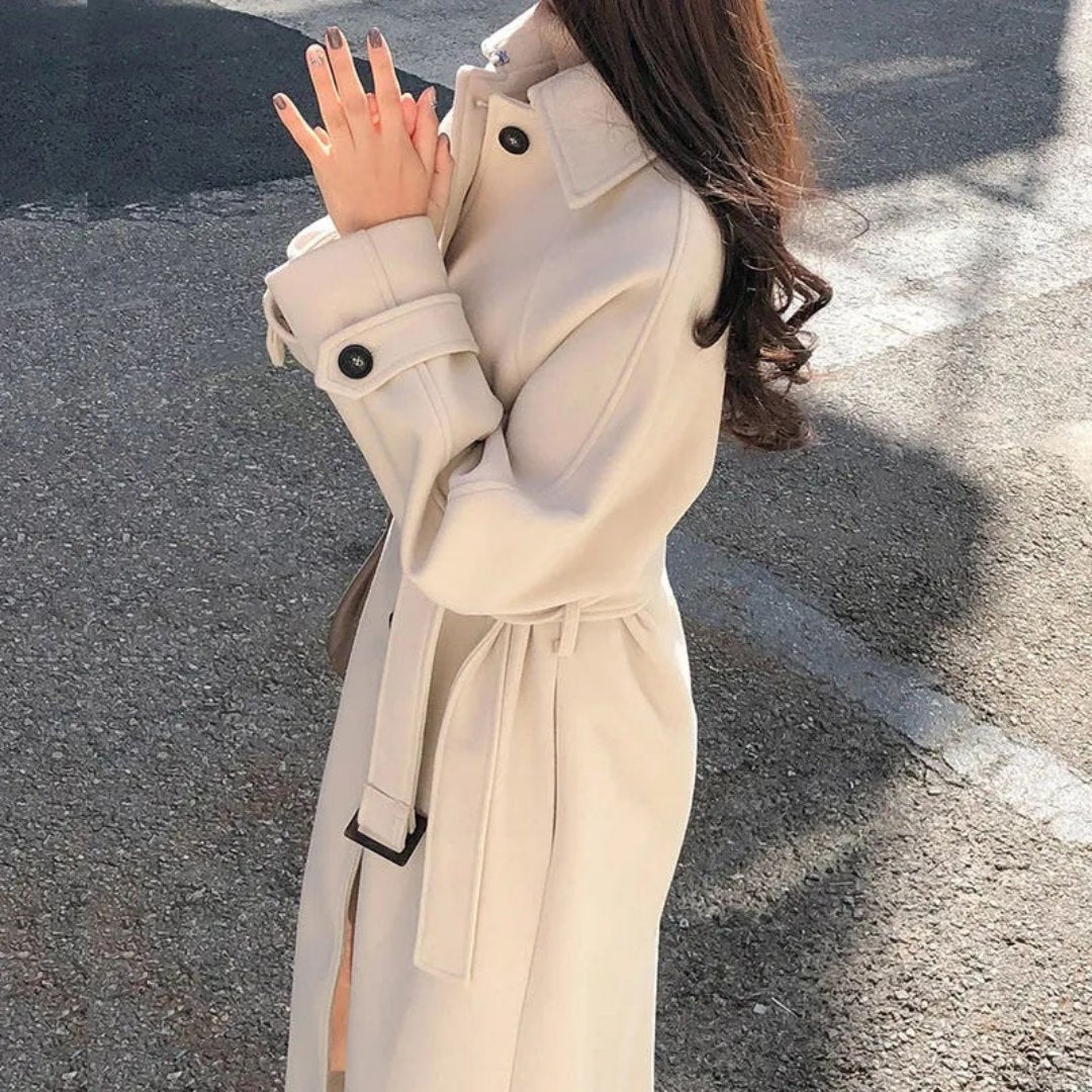 Malinam | Women's Long Trench Coat | Warm 1