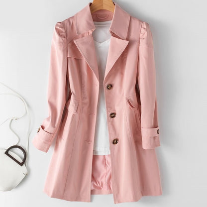Marit | Women's Button Down Down Trench Coat | Long 1