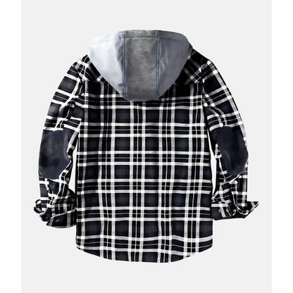 Men's Checked Button-Front Jacket | Winter 6