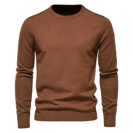 Men’s Crew Neck Sweater – Regular Fit – Long Sleeve – Soft & Warm Knit Jumper 0
