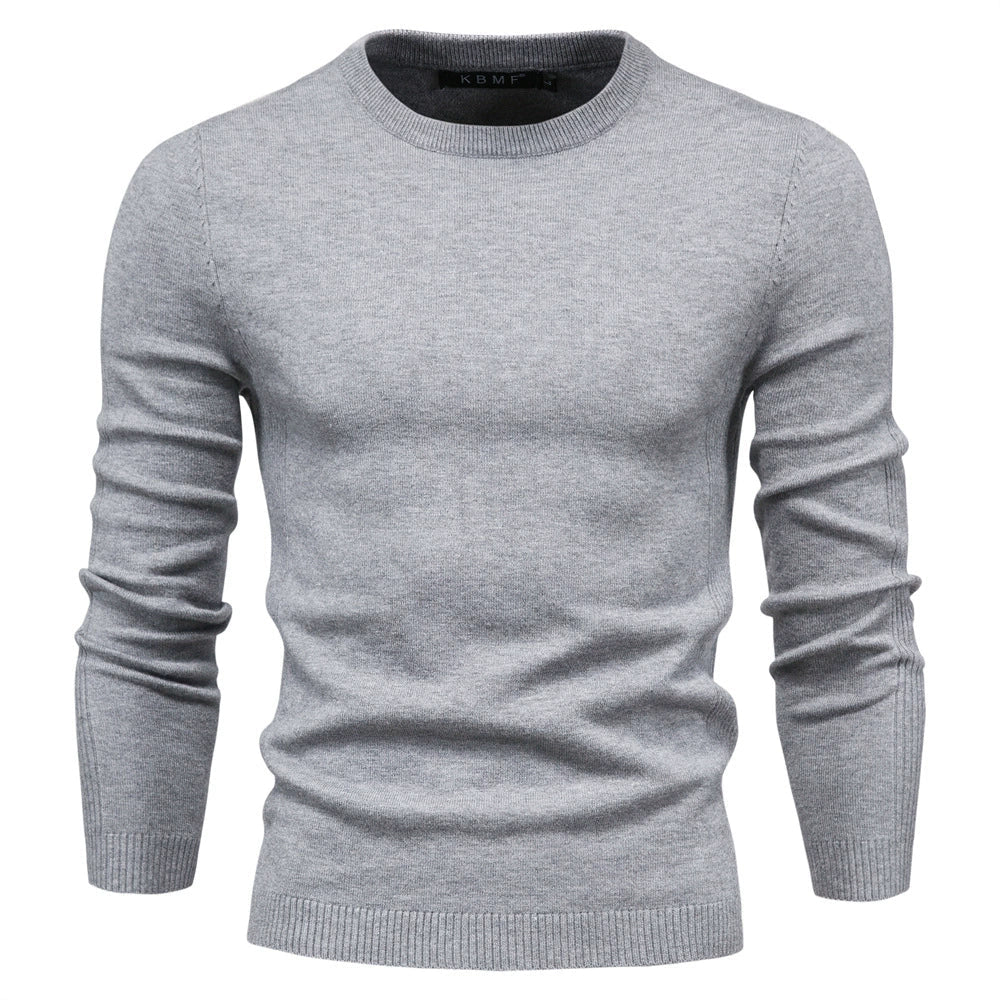 Men’s Crew Neck Sweater – Regular Fit – Long Sleeve – Soft & Warm Knit Jumper 2