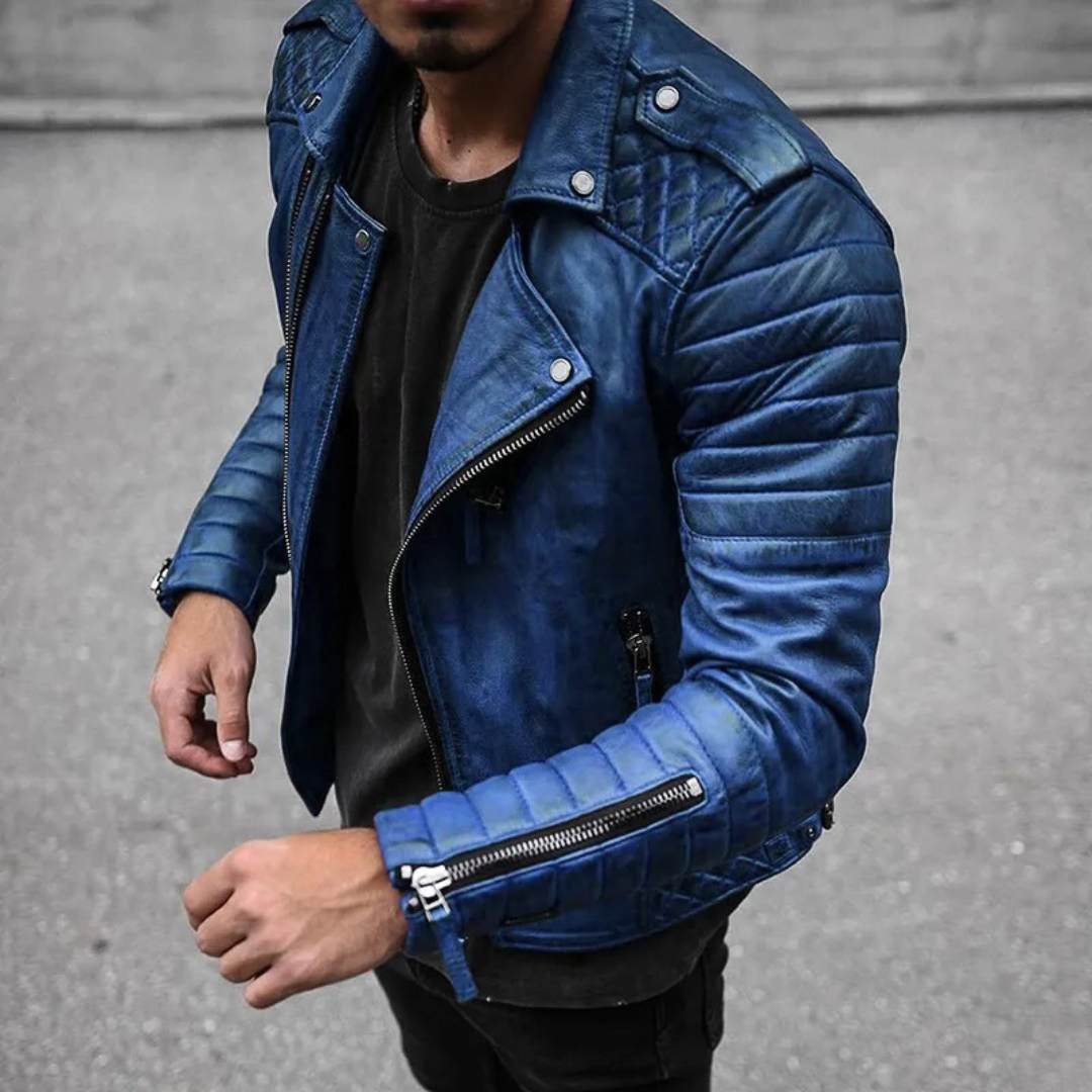Men's Fashionable Premium Biker Jacket | Waterproof 3