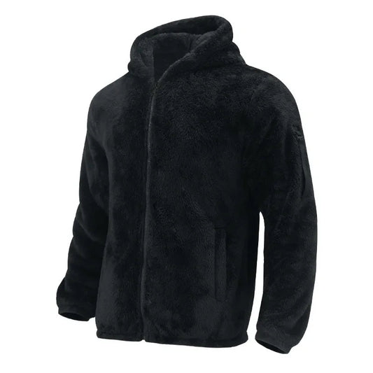 Men's Hooded Fleece Jacket | Winter 0