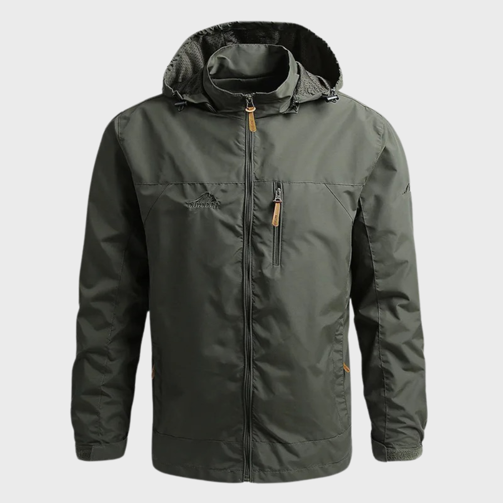 Men's Hooded Rain Jacket | Waterproof 4