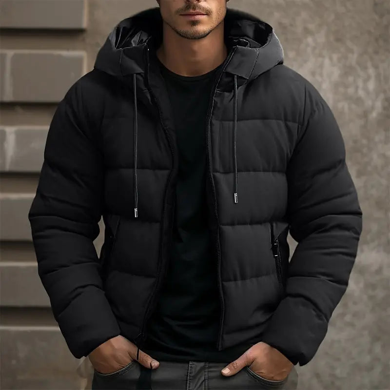 Men's Hooded Winter Jacket | Puffer 2