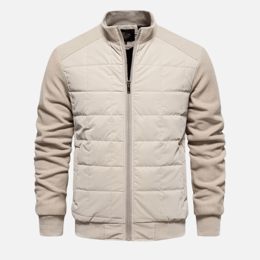Men's Stylish Winter Quilted Jacket | Long Sleeve 0