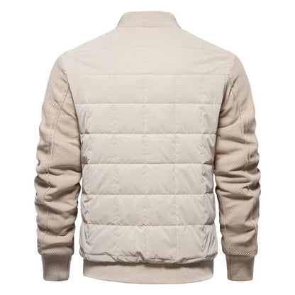 Men's Stylish Winter Quilted Jacket | Long Sleeve 7