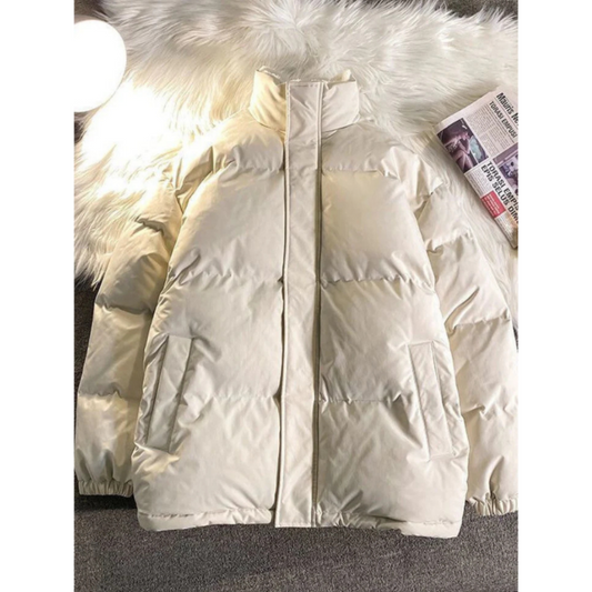 Men's Warm Mock Neck Puffer Jacket | Winter 0