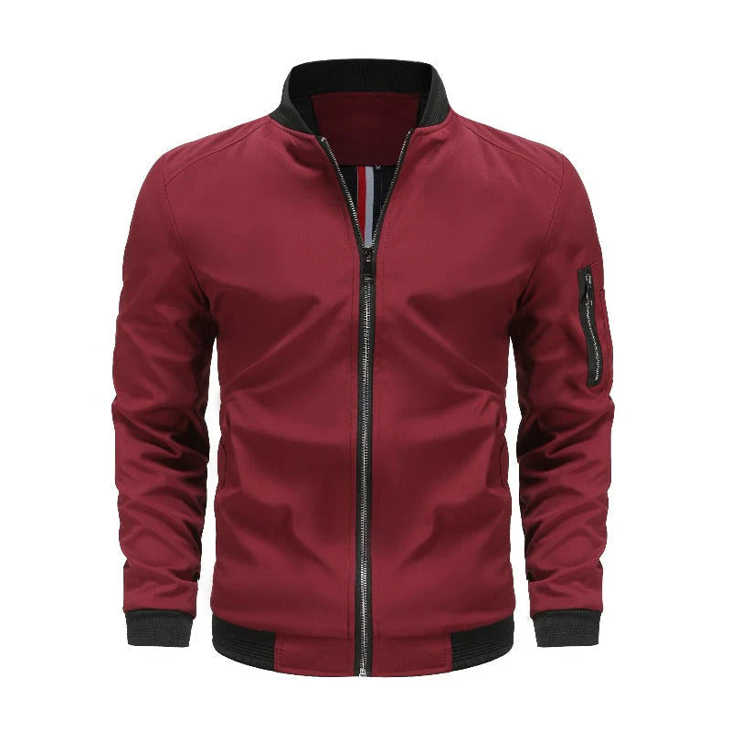 Men's Zip-Up Bomber Jacket | Winter 1