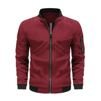 Men's Zip-Up Bomber Jacket | Winter 1