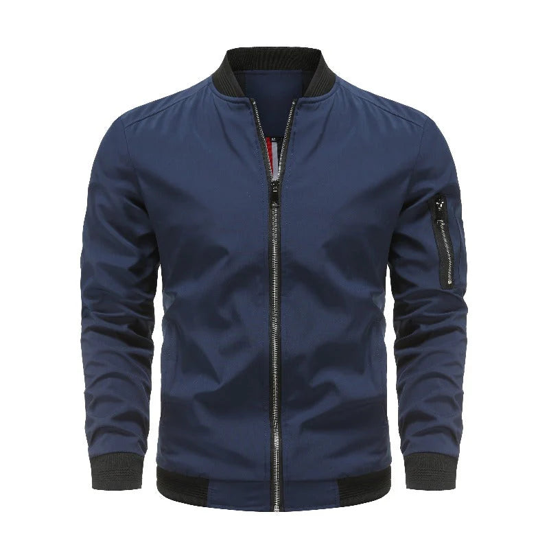Men's Zip-Up Bomber Jacket | Winter 2