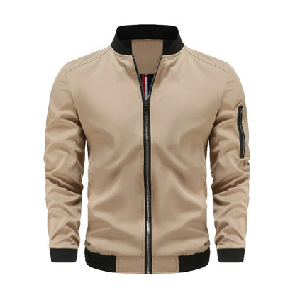 Men's Zip-Up Bomber Jacket | Winter 3