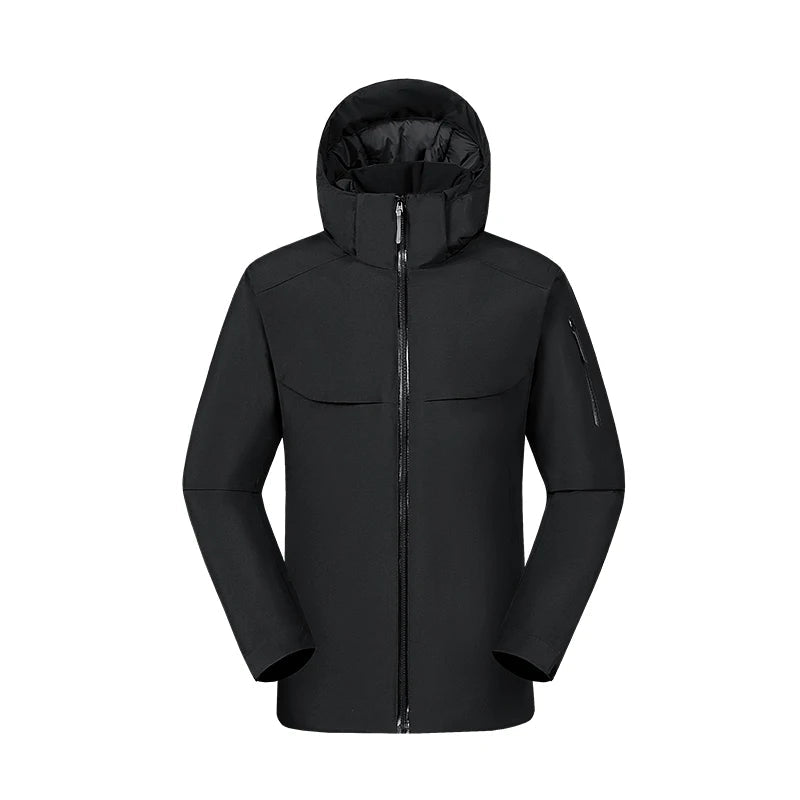 Men's casual softshell jacket | With hood 0
