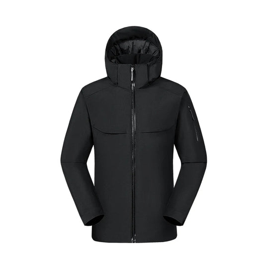 Men's casual softshell jacket | With hood 0