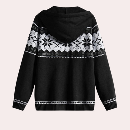 Men's comfortable sweater with hood 4