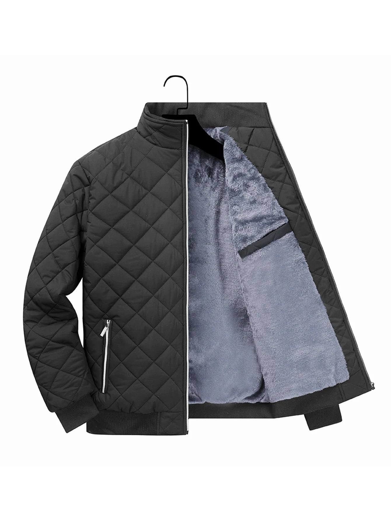 Men's fleece quilted jacket | Casual 1