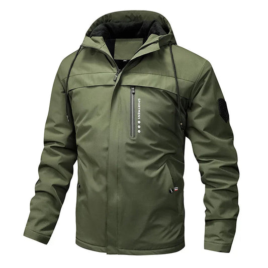 Men's fleece quilted jacket | Long sleeve 0