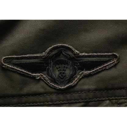 Men's long-sleeved biker jacket | Zipper 6
