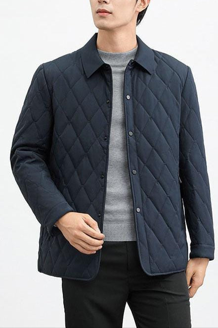 Men's quilted jacket | Casual winter outerwear 5