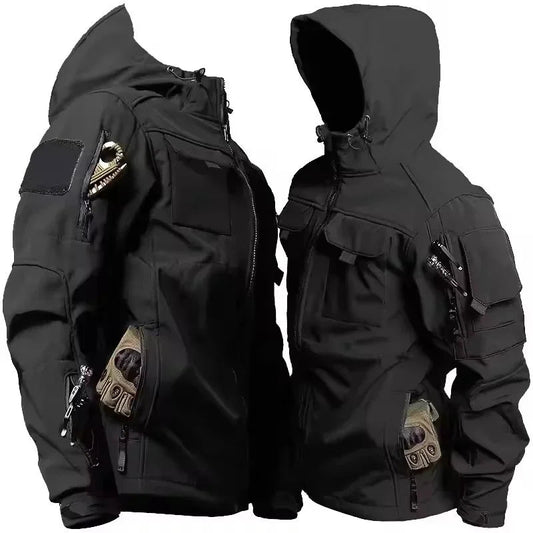 Men's softshell jacket | With hood 0