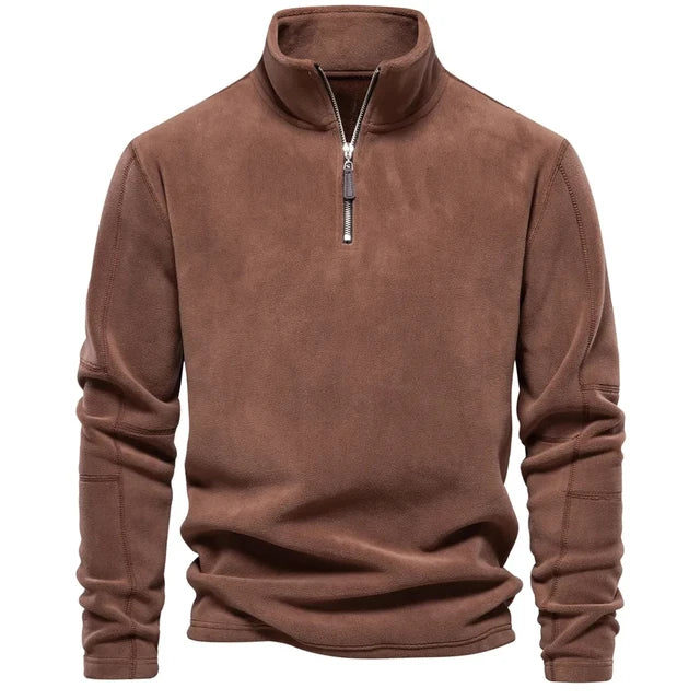 Men's sweatshirts jacket stand up collar 2