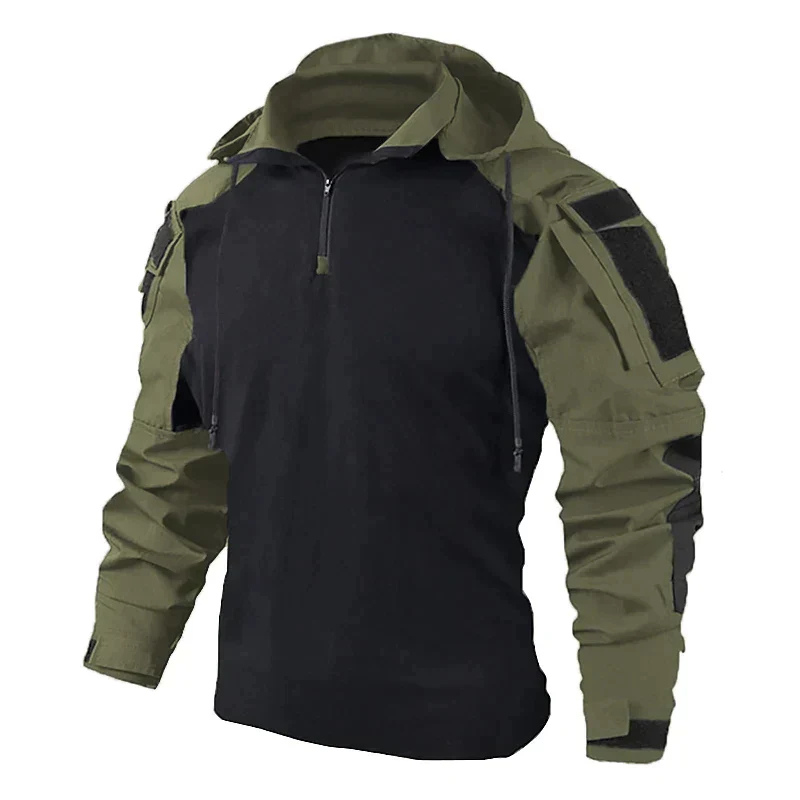 Men's tactical softshell jacket | With hood 1
