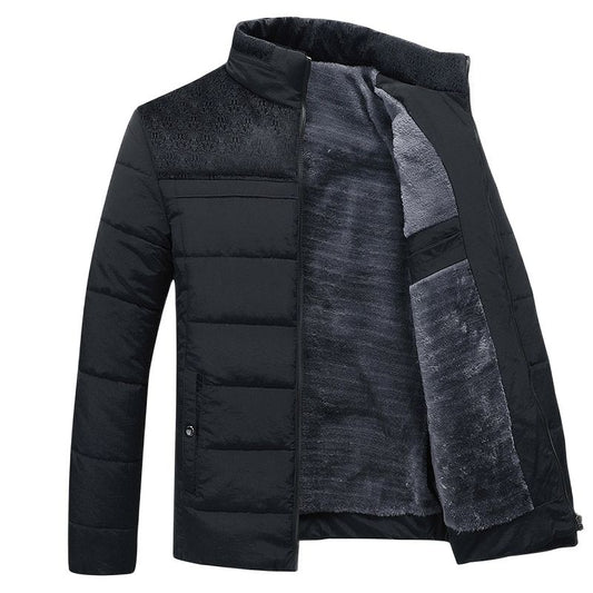 Men's winter quilted jacket | stand-up collar 0