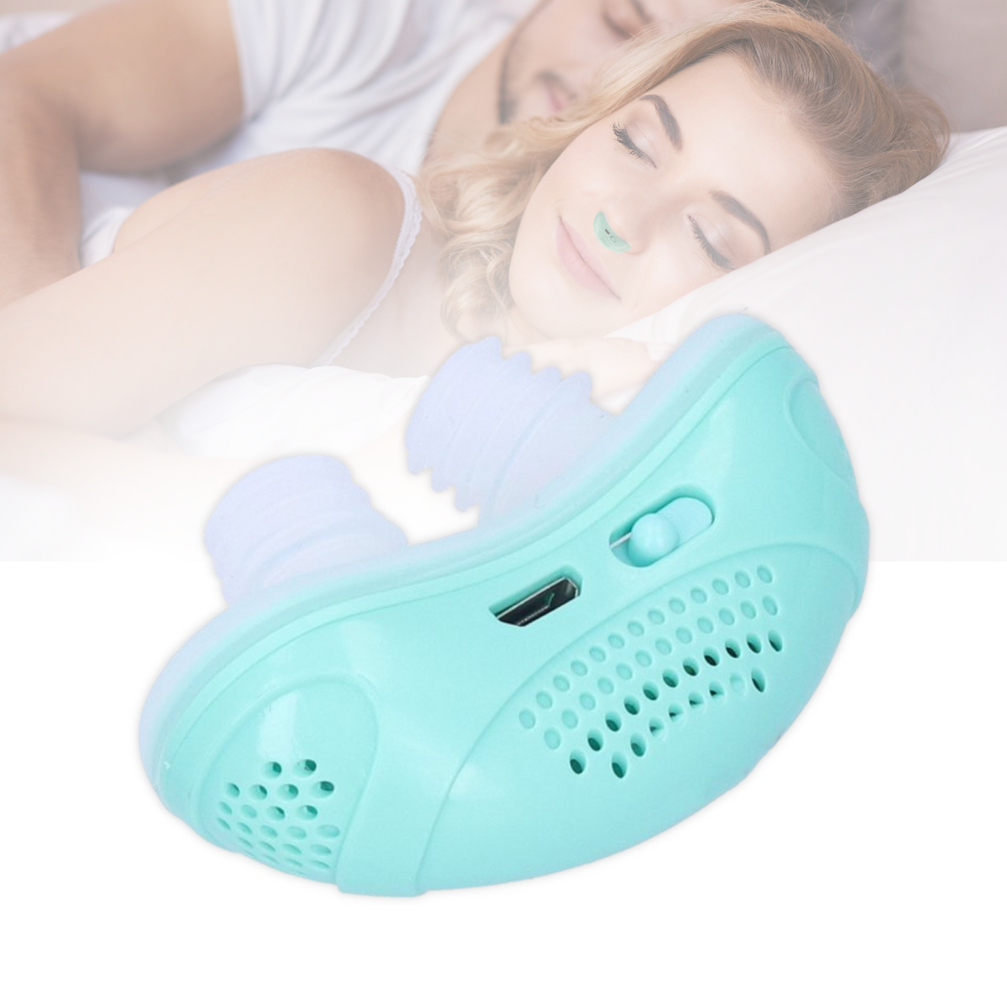 Micro CPAP Sleep Apnea Machine For Travel & Anti Snoring - CPAP Device Alternative 0