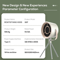 Mini Portable Range Hood for Kitchen 2
